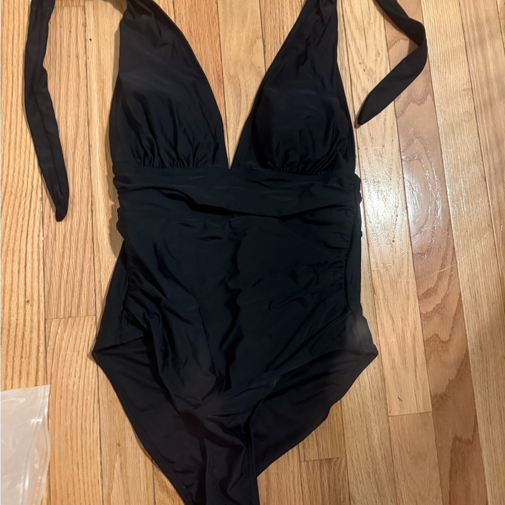 Cupshe Elegant Black One Piece